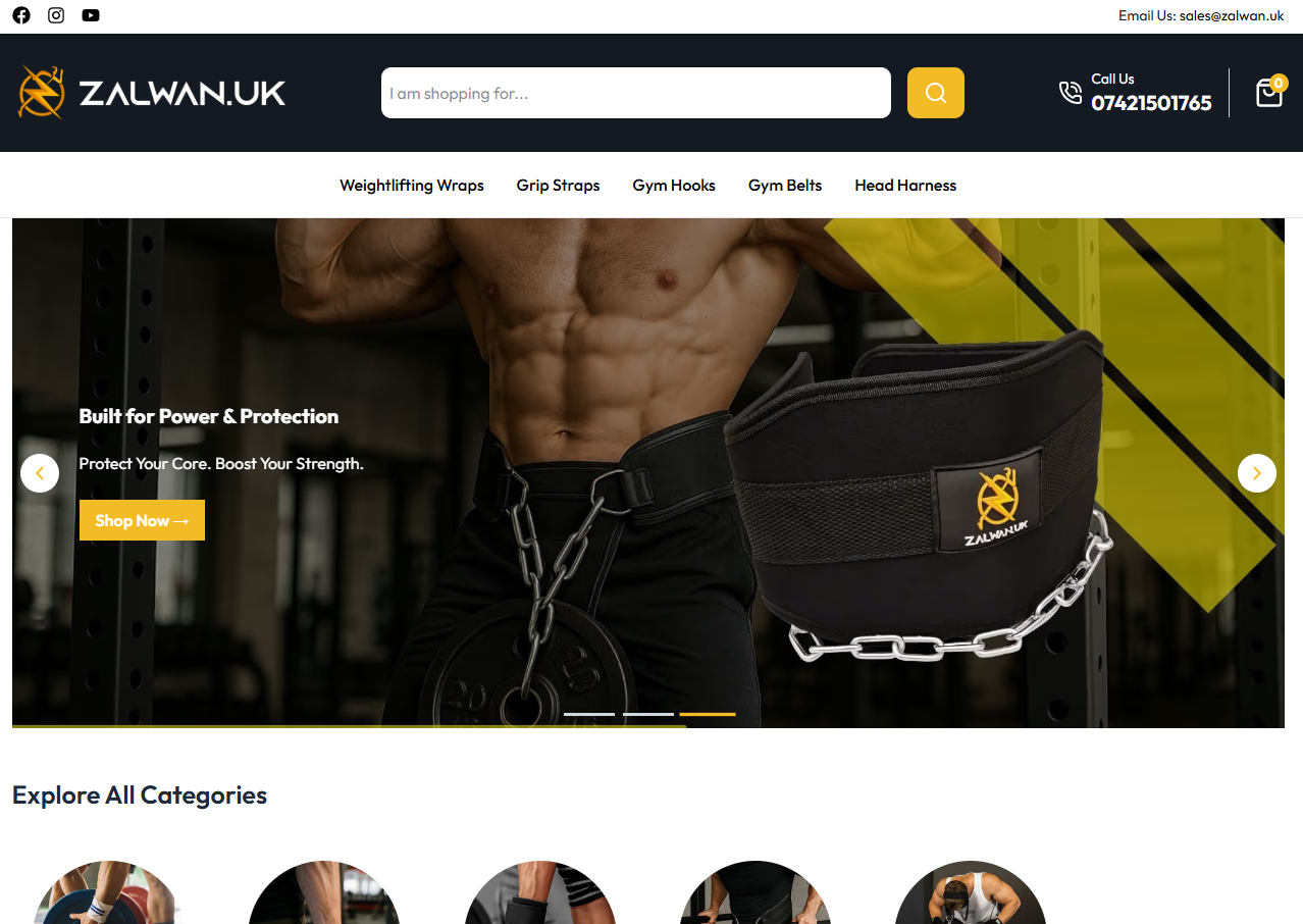 Zalwan – UK Ecommerce Website with SEO & Google Ads Integration